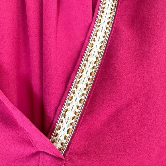 Under Skies from Anthropologie Long Sleeve V Neck Blouse Women’s Small - Picture 4 of 12